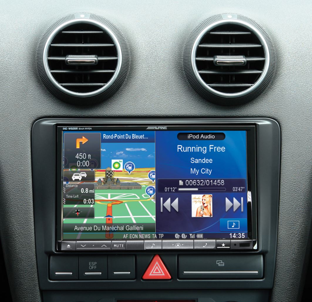 INE-W720A3 Alpine Style pour Audi A3 avec GPS, Apple Carplay et Android ...
